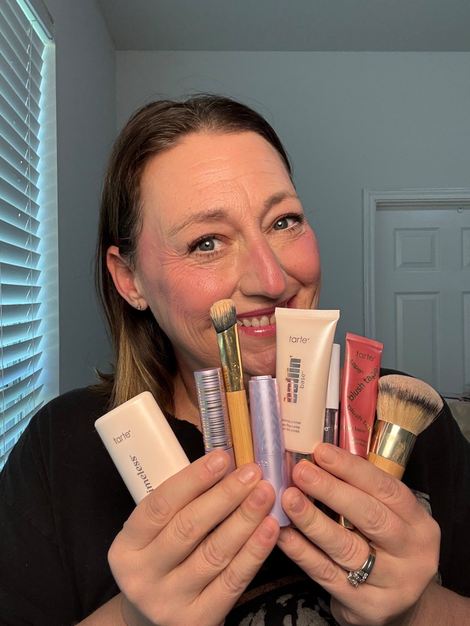 Obsessed is an understatement 😍 My current ride-or-die lineup from @Tarte   and YES, the new Ballin’ Base primer is THAT girl 👏

Glowy, smooth, and makeup that actually lasts all day… say less. Linking all my faves so you can grab them too 💄✨ #LTKbeauty #tartecosmetics #makeuproutine

#LTKgrwm