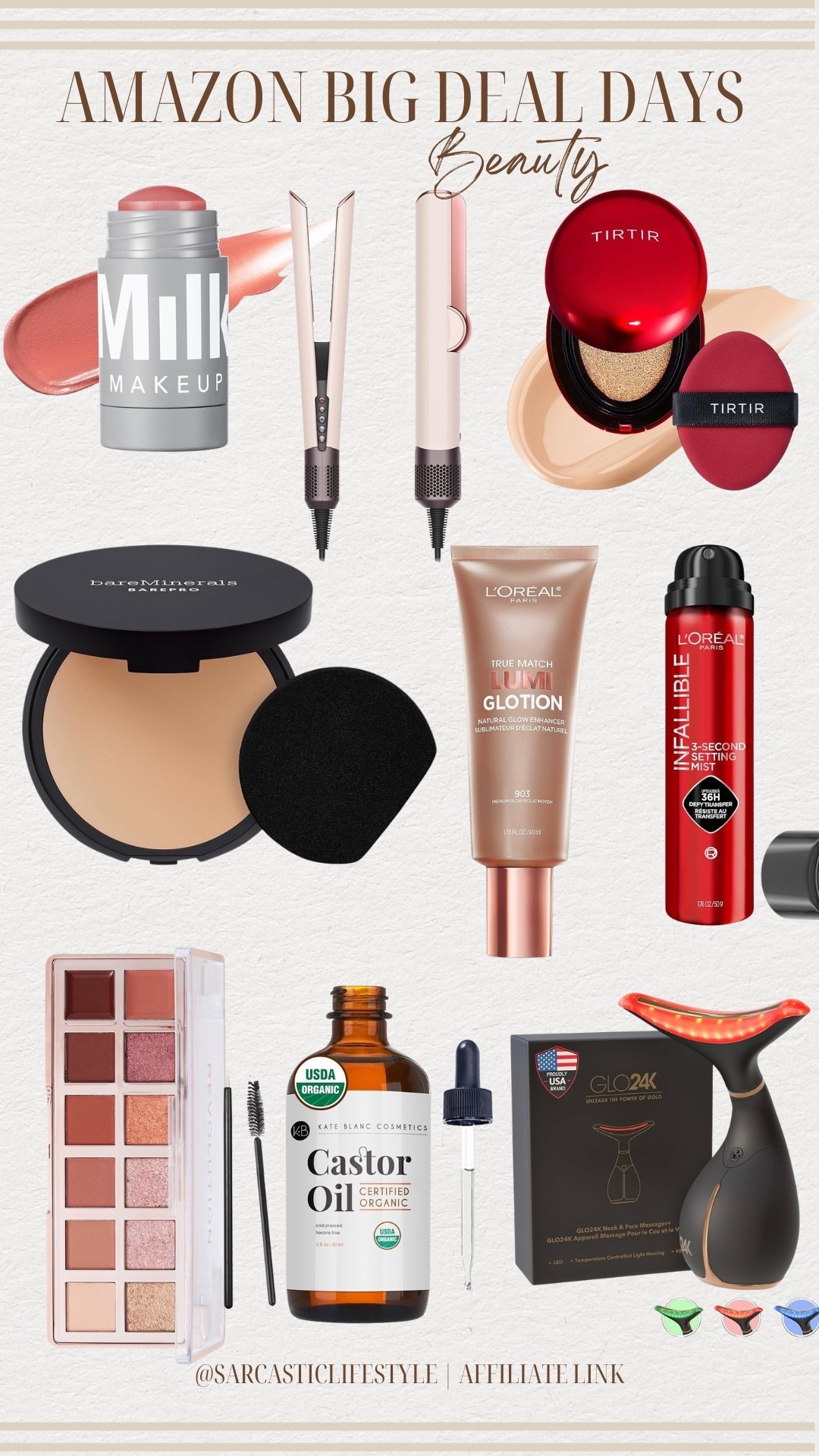 Amazon big deal days! Beauty on sale!

Makeup. Skincare. Glow. Setting spray. Foundation. Milk makeup. Bare minerals, castor oil.

#LTKSaleAlert #LTKBeauty #LTKFindsUnder100