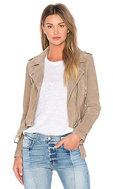 BLANKNYC Suede Moto Jacket in Sand Stoner from Revolve.com | Revolve Clothing (Global)