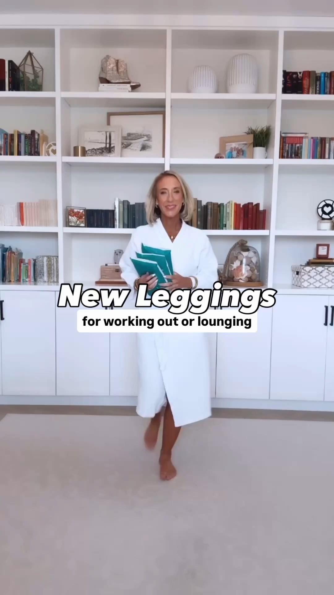 New Leggings - for working out or lounging • Use code: LESLIEEPD for 30% off (valid: 6/7-6/17) * Crewneck Bubble Hem Cropped T Shirt - size Small. 15 colors. 1. Compression Tummy Control Leggings w/ Pockets & No Front Seam - size Small. 13 colors. 2. Scrunch Butt Lifting Compression Leggings w/ Pockets & No Front Seam - size Small. 5+ colors. 3. Butt Lifting High Waist Wide Leg Yoga Pants & No Front Seam - size Small. 3+ colors.

#LTKActive #LTKSeasonal #LTKOver40