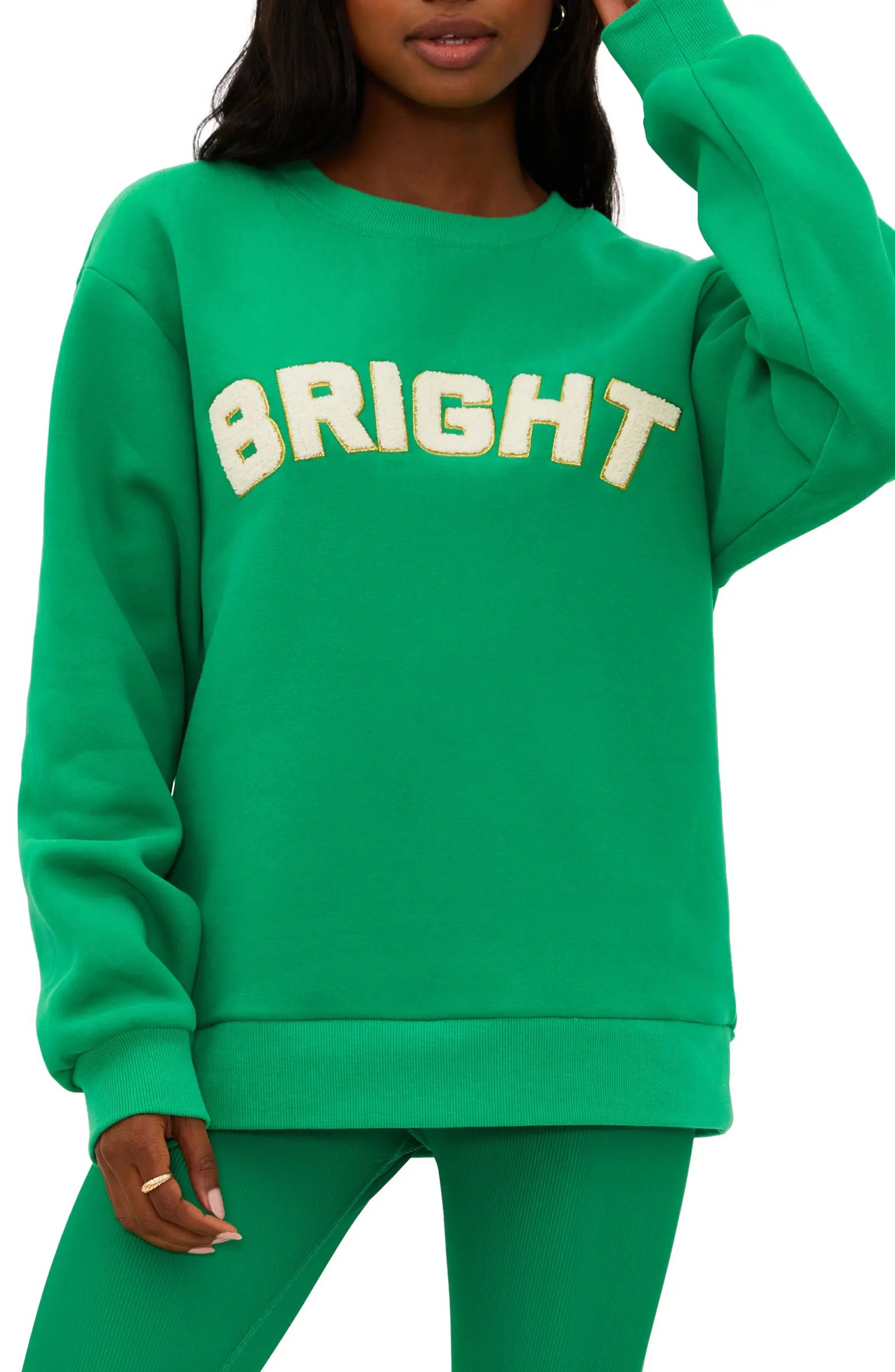 Beach Riot Bright Appliqué Sweatshirt | Nordstrom | Nordstrom