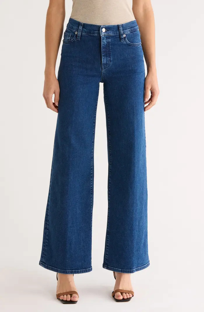 Le Slim Palazzo High Waist Wide Leg Jeans | Nordstrom