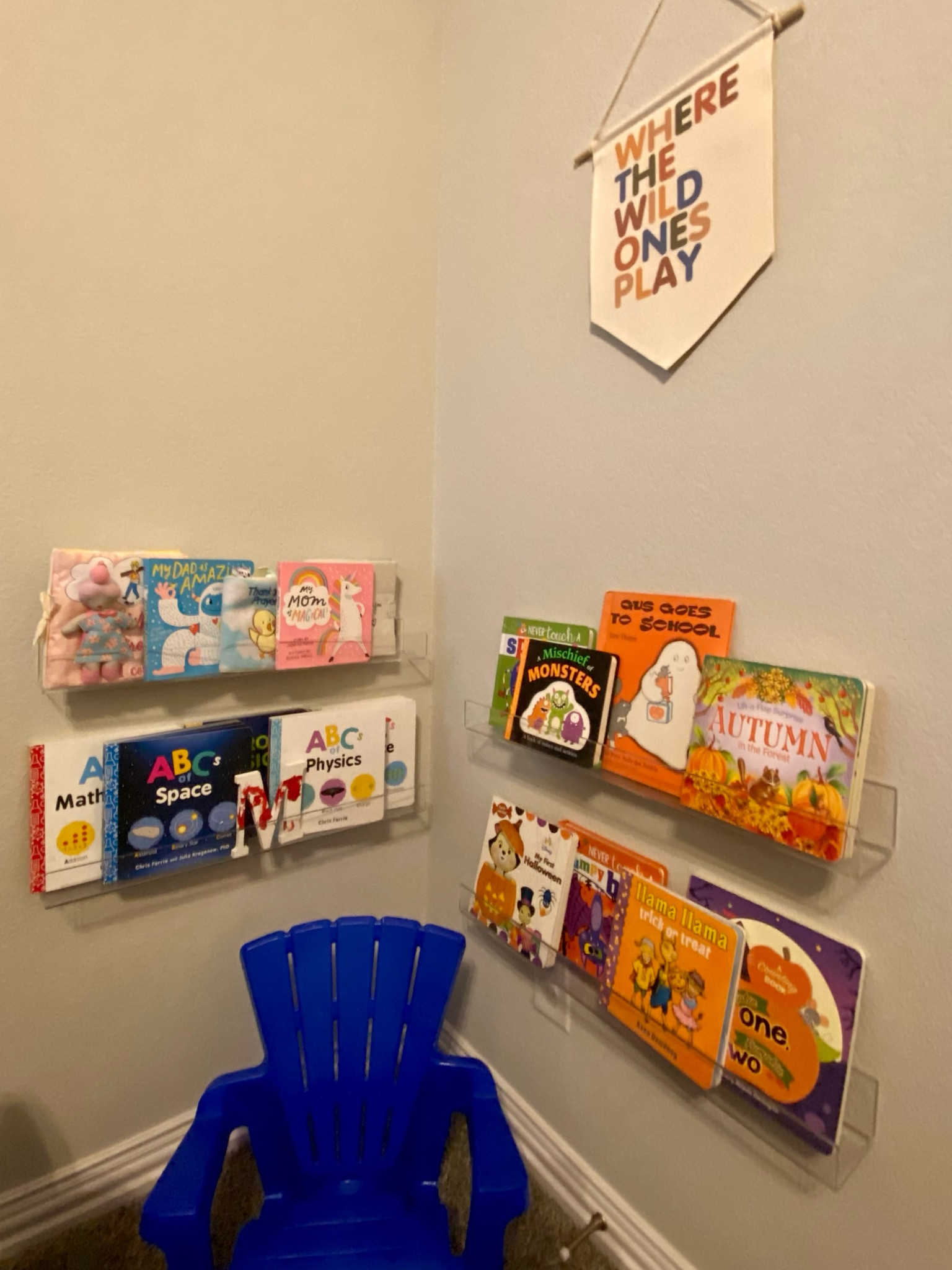 Updated our playroom book shelves with some spooky season books! These acrylic book shelves are super easy to install and came from Amazon! 

Playroom / book shelves / acrylic / spooky / books / Halloween 

#LTKfindsunder50 #LTKkids #LTKHalloween