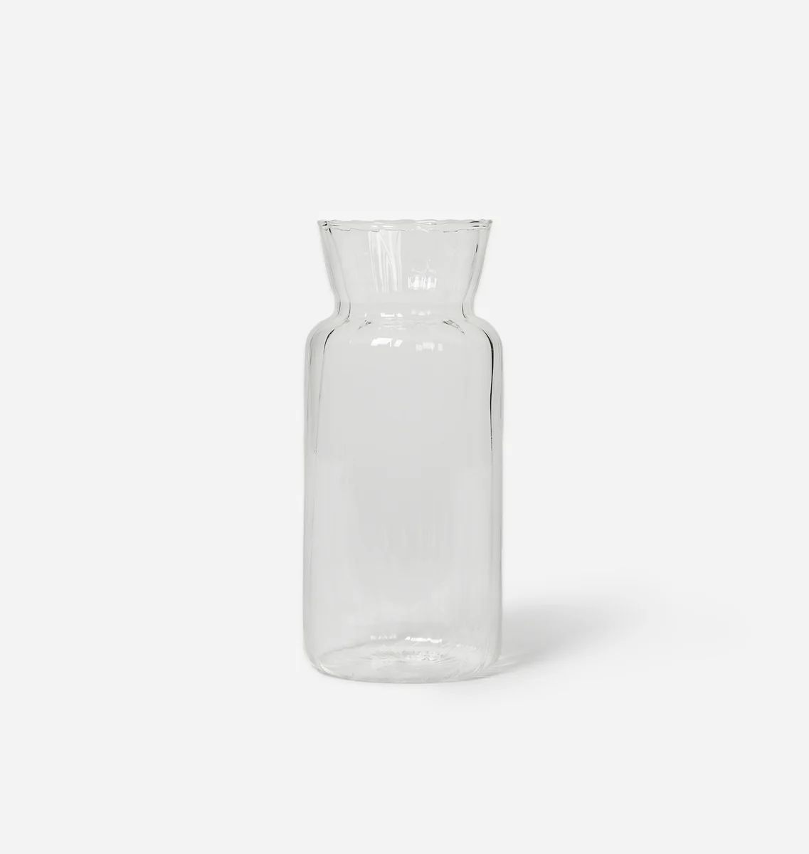 Silva Ribbed Glass Vase | Amber Interiors