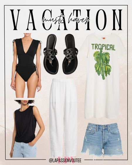Upgrade your vacation wardrobe with these essential fashion must-haves. Elevate your style game and make a statement wherever you go. Ensure you're dressed to impress for every moment of your getaway. Pack with panache and let your fashion shine on your adventure.

#LTKTravel #LTKStyleTip #LTKSeasonal