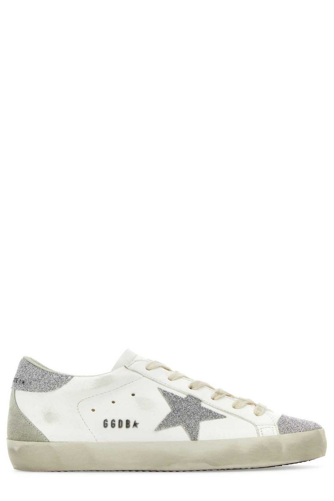 Golden Goose Deluxe Brand Star Patch Lace-Up Sneakers | Cettire Global