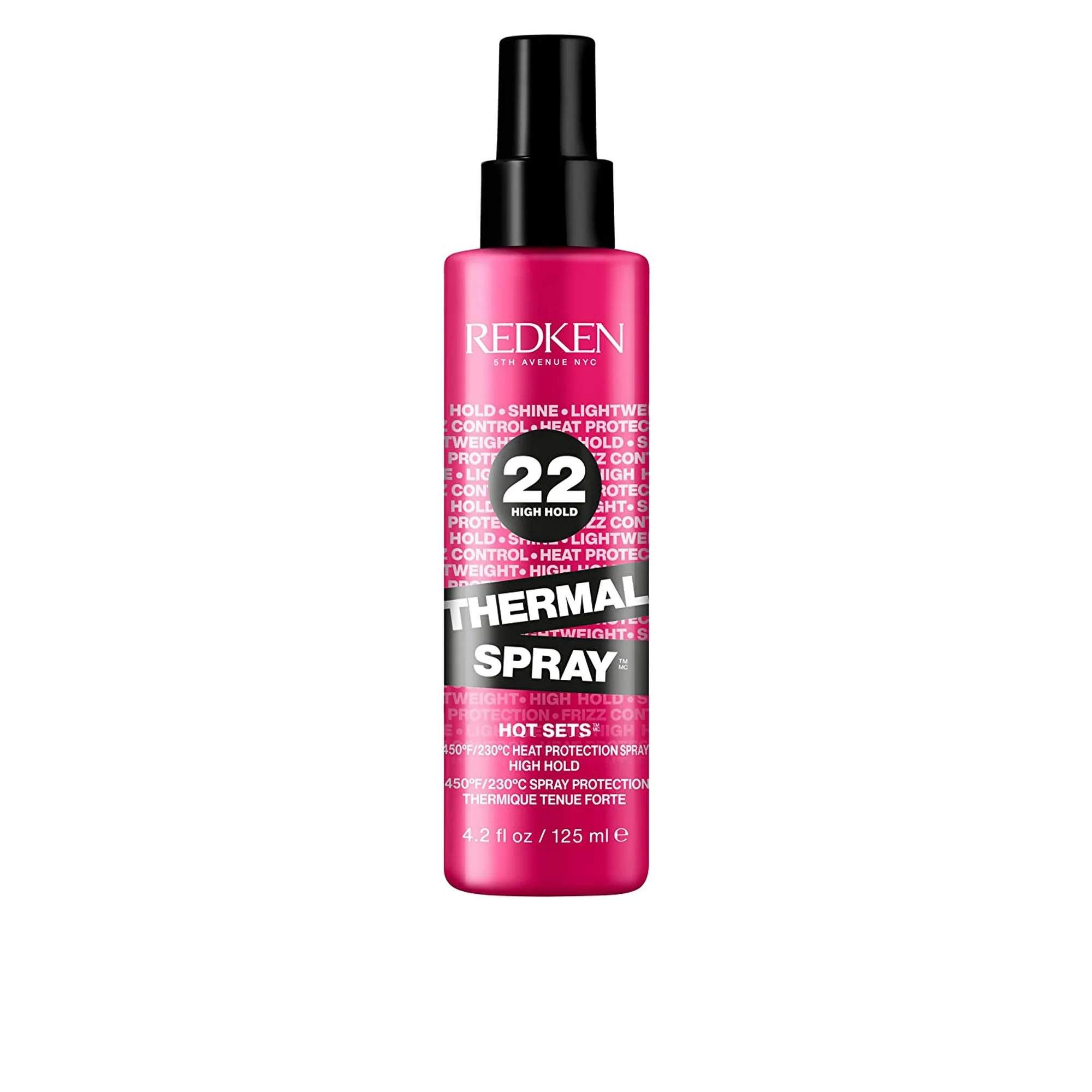 Redken Thermal Spray 22 High Hold, Thermal Setting Mist 4.2 Fl Oz | Walmart (US)