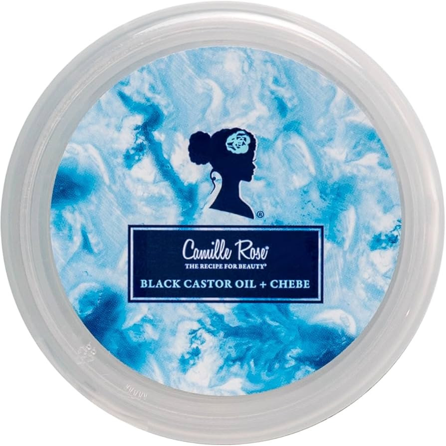Camille Rose Black Castor Oil & Chebe Edge Control, Strengthening and Smoothing Hair Gel for Shin... | Amazon (US)