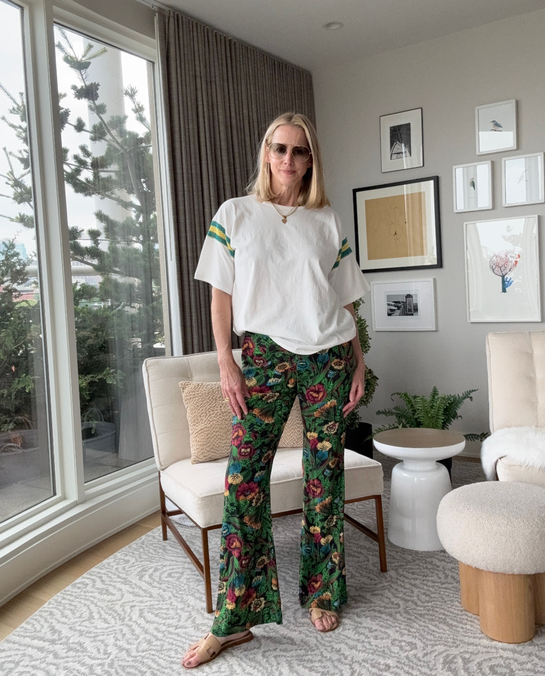 Got this @Mother football tee on a whim not really knowing what I would wear it with. Lo and behold, I found multiple things in my closet that went with it. Love a surprise winner 🏅 

 #LTKSummerEdit #LTKGiftGuide #LTKSeasonal