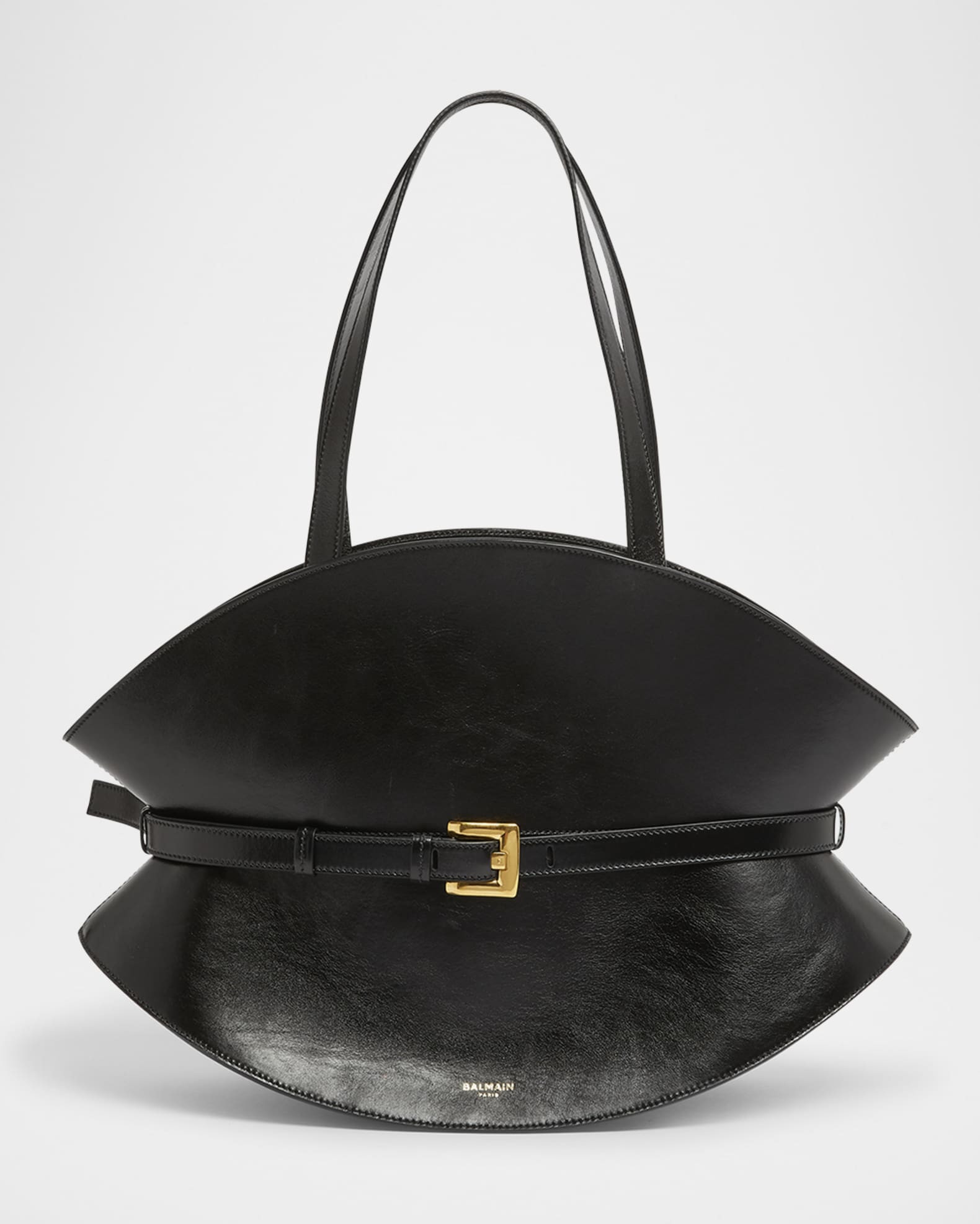 Shuffle Medium Belt Shoulder Bag in Calfskin | Neiman Marcus