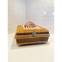 Seashell Jewelry Box, Art, Decorative Shell Coastal Collectables, Sea Home Decorations | Etsy (US)