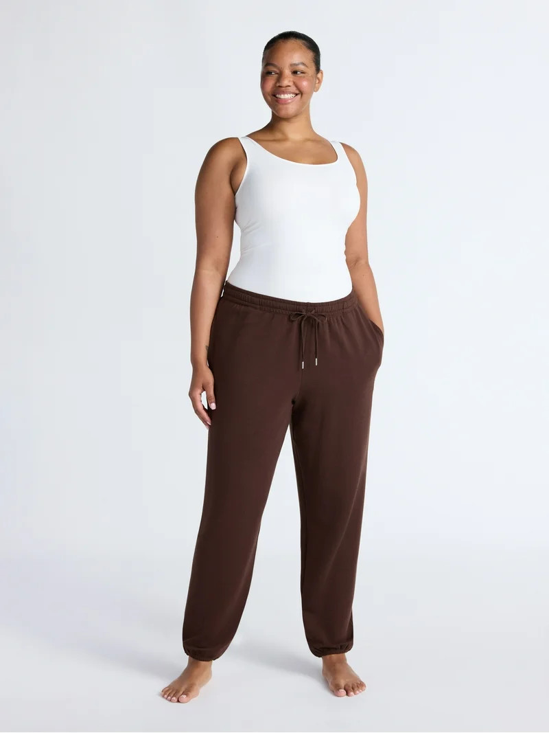 Joyspun Women's Fleece Sleep Joggers, 29'' Inseam, Sizes XS-3X - Walmart.com | Walmart (US)