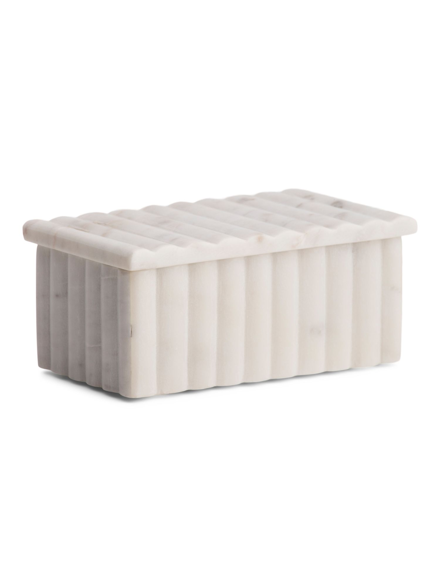 Marble Ridged Box | TJ Maxx