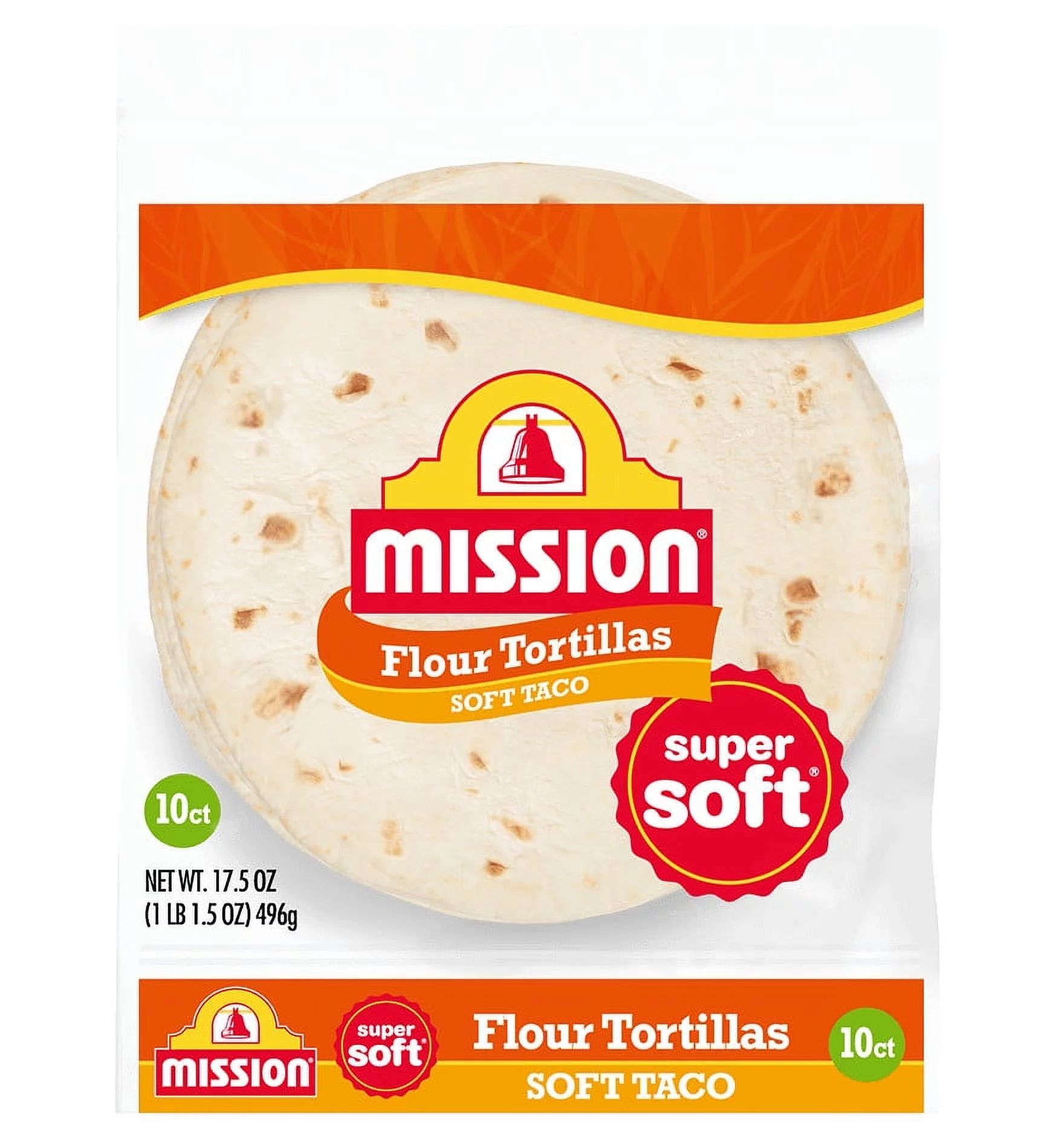 Mission Super Soft Taco Flour Tortillas, 10 Count | Walmart (US)