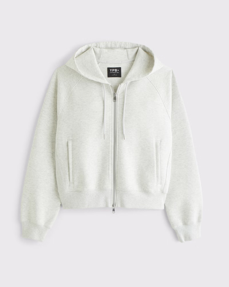 YPB neoKNIT MAX Full-Zip Hoodie | Abercrombie & Fitch (US)