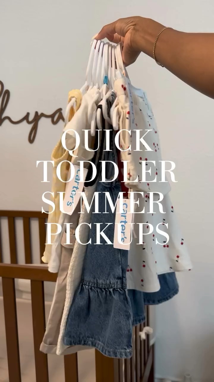 a few cute pickups for my girl since summer is officially here and she’s growing out of everything so fast 😩 she’s already in 2T at barely 19 months 🤭 literally EVERYTHING in this video is on sale for the weekend, and you know I love a good deal. even found her the cutest summer pajamas for $5.99 in store (price is different online for some reason) but I’ll linked it all in my bio on my @shop.ltk ☀️ grabbed a few more things for her today for unreal prices, I’ll share those asap!

toddler haul, girl mom, toddler clothes, toddler girl, summer, summer clothes, toddler finds, shopping tips, toddler style