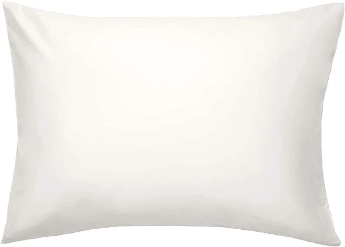 Brooklinen Luxe Pillow Cases Standard Size, Cream - Set of 2 (100% Long Staple Cotton with Envelo... | Amazon (US)
