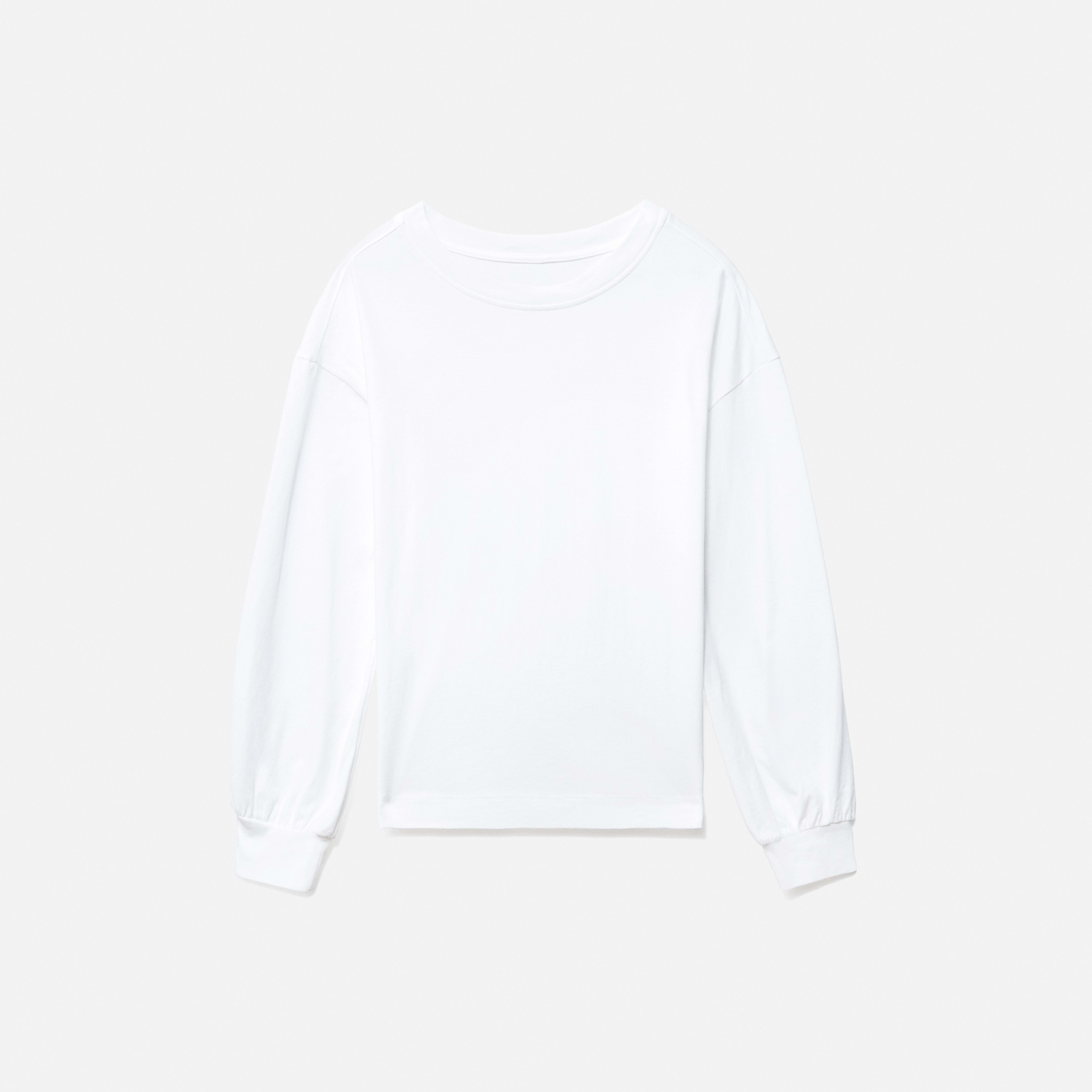 The Organic Cotton Oversized Long-Sleeve Tee | Everlane