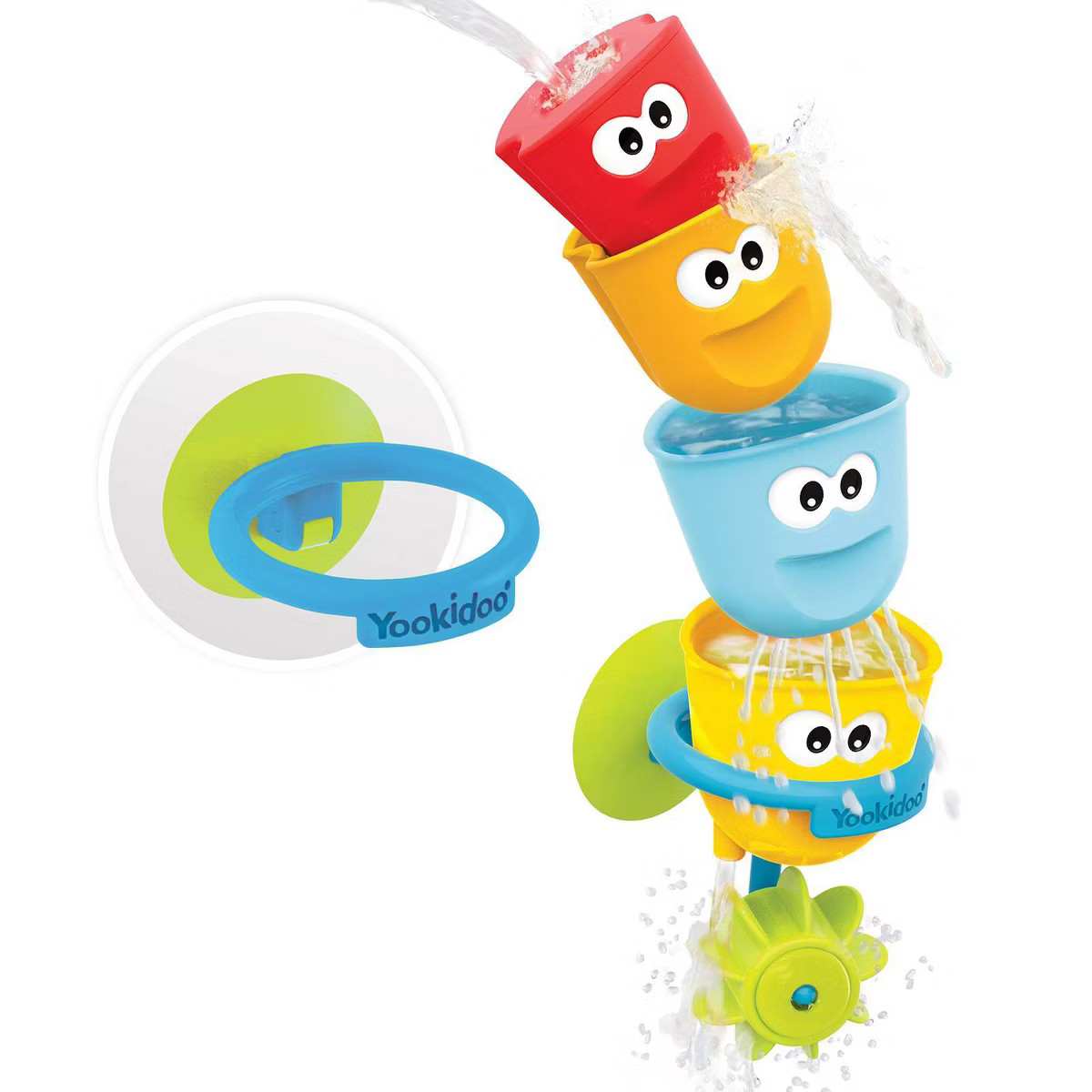 Yookidoo Fill 'N' Spill Action Cups Bath Toy | Target