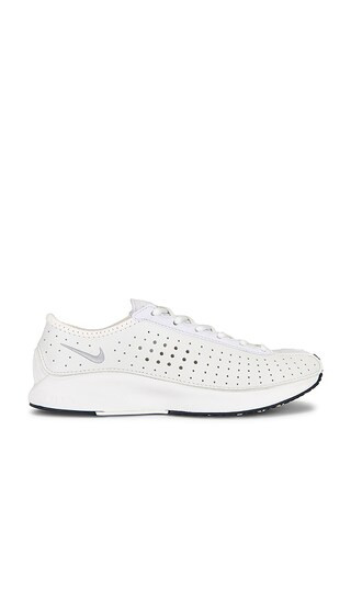 Air Superfly Sneaker in White, Metallic Silver & Black | Revolve Clothing (Global)
