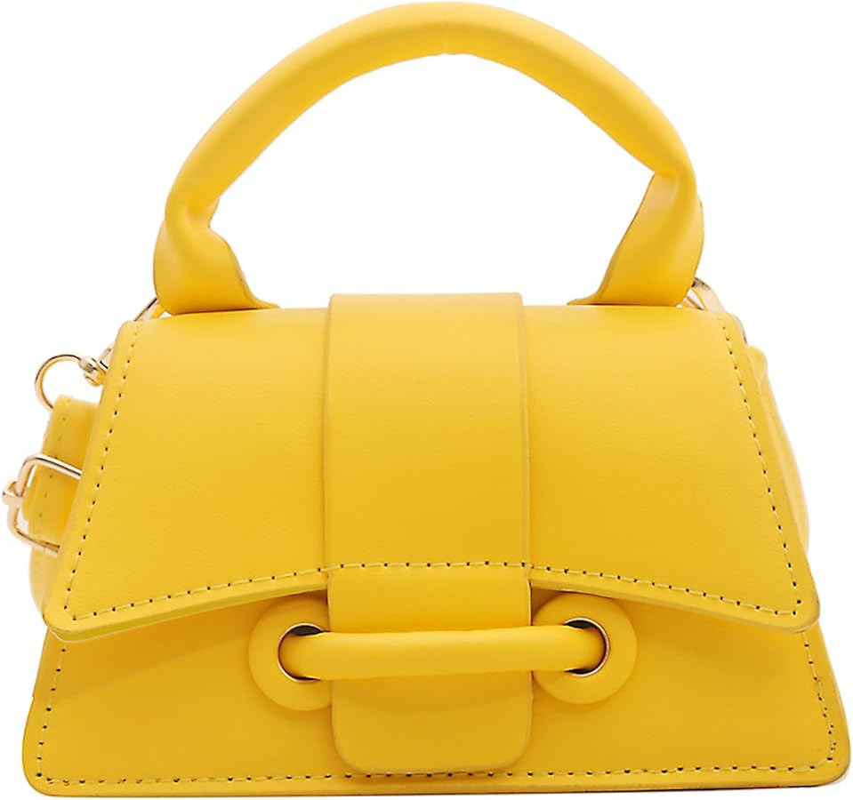 FALETO Mini Purses for Women Cute Top Handle Crossbody Bag Stylish Tiny Clutch Handbag with Strap | Amazon (US)