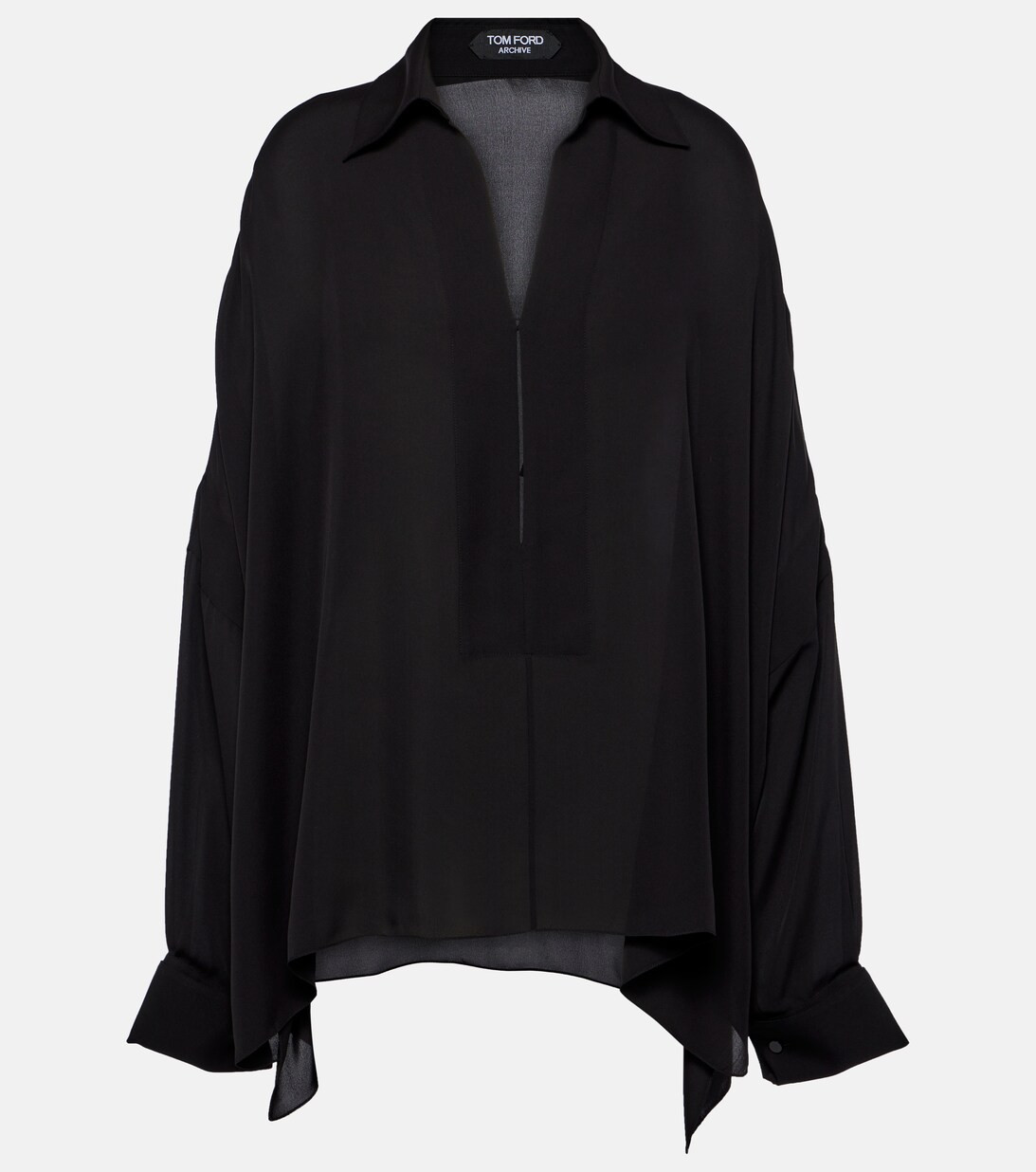 Chemise en satin de soie | Mytheresa (FR)