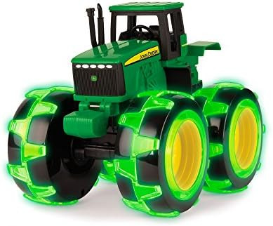 TOMY John Deere Monster Treads Lightning Wheels Tractor, Green | Amazon (US)