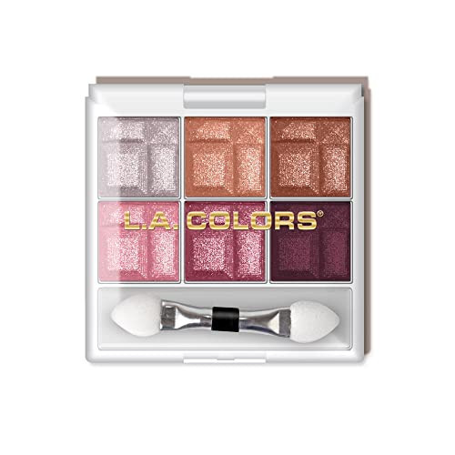L.A. COLORS 6 Color Eyeshadow, Delicate CES463 | Amazon (US)
