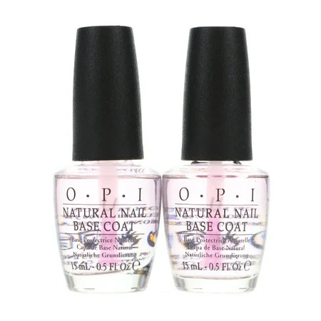 OPI Natural Nail Base Coat T10 0.5 oz 2 Pack | Walmart (US)