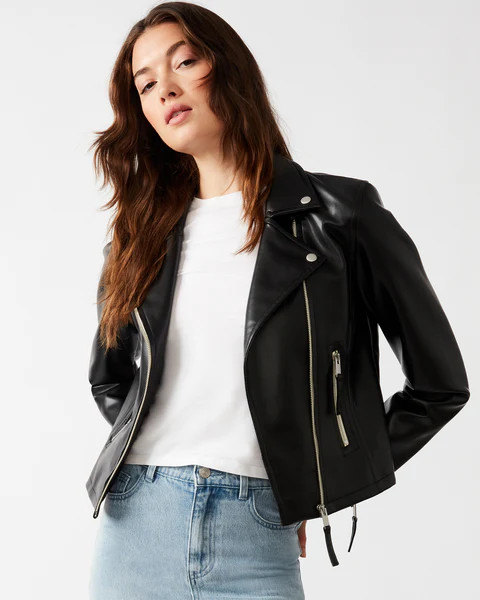 VINKA JACKET BLACK | Steve Madden (US)