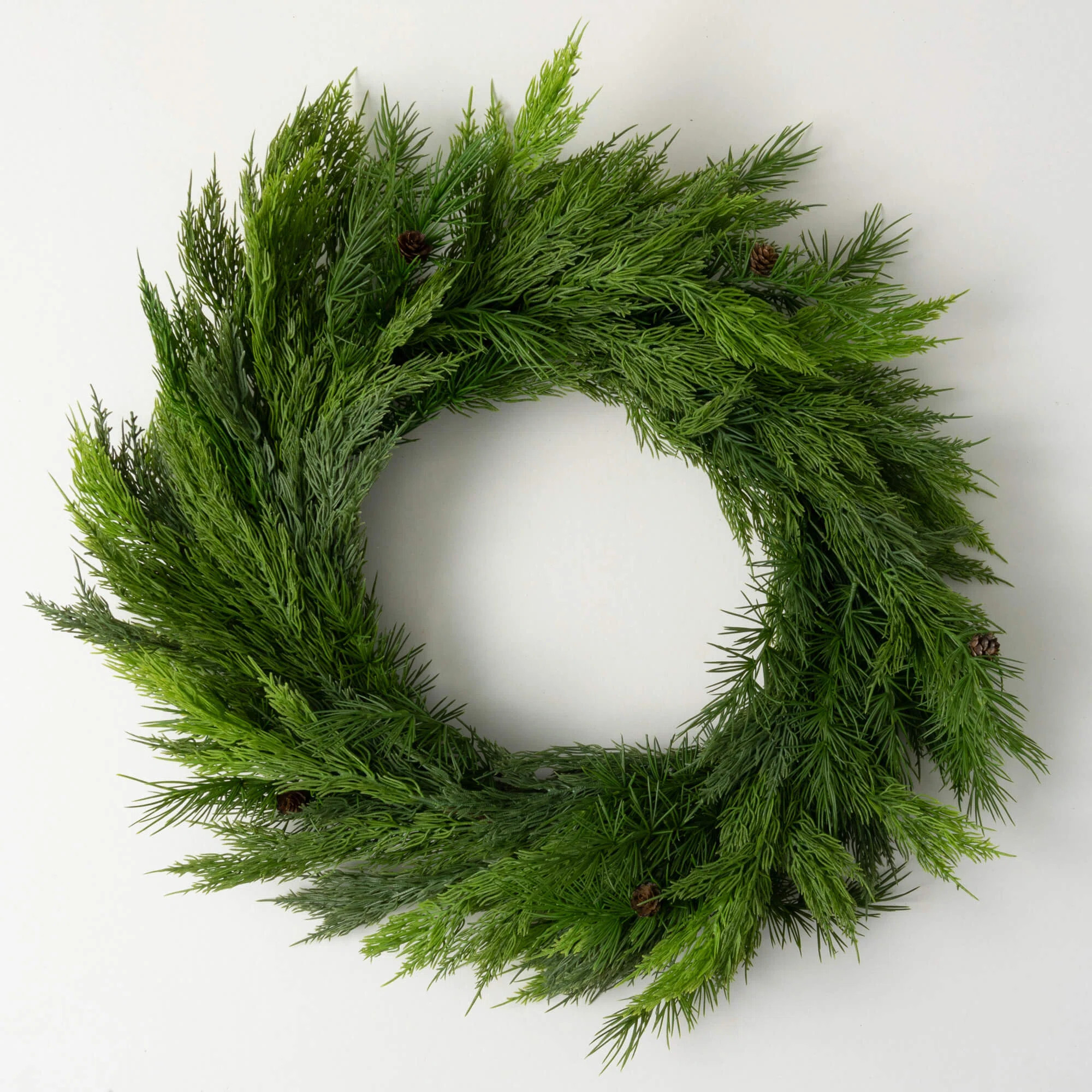 The Holiday Aisle® 28" Artificial Lush Green Cedar Christmas Wreath, Green | Wayfair | Wayfair North America