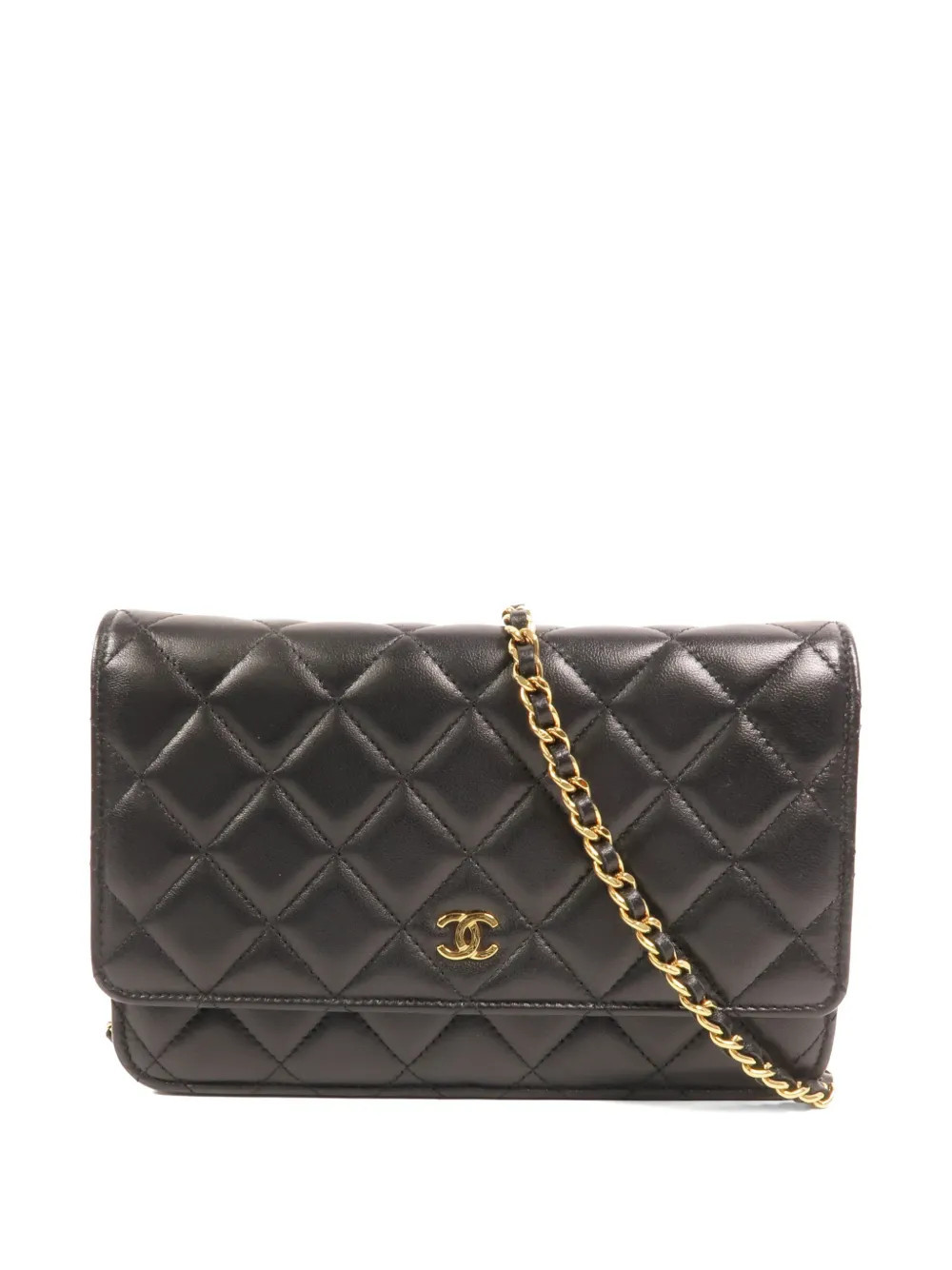 CHANEL Pre-Owned CC quilted shoulder bag - Black | Farfetch Global