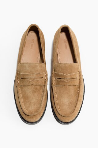 H & M - Suede Loafers - Beige | H&M (US + CA)