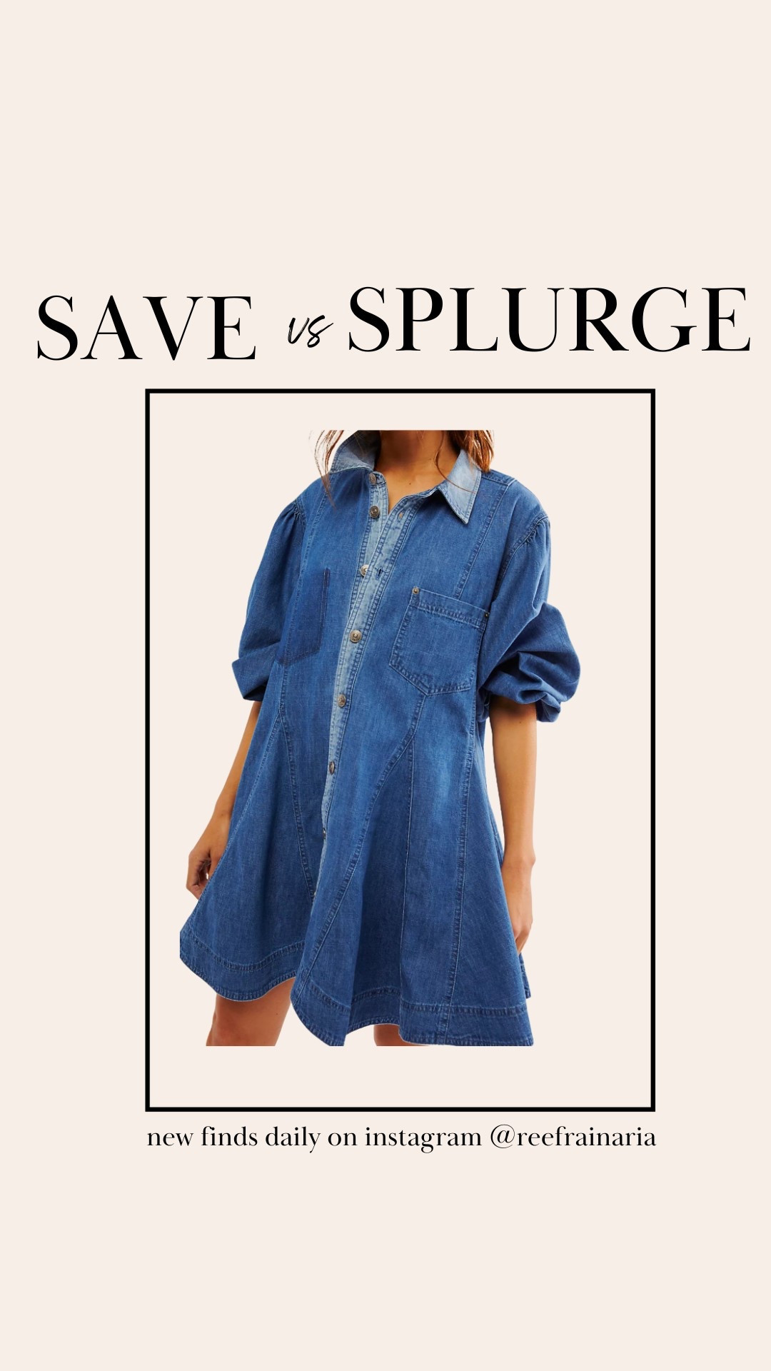 Shop new save vs splurge finds daily on my instagram @reefrainaria

#LTKFindsUnder50 #LTKSeasonal #LTKStyleTip