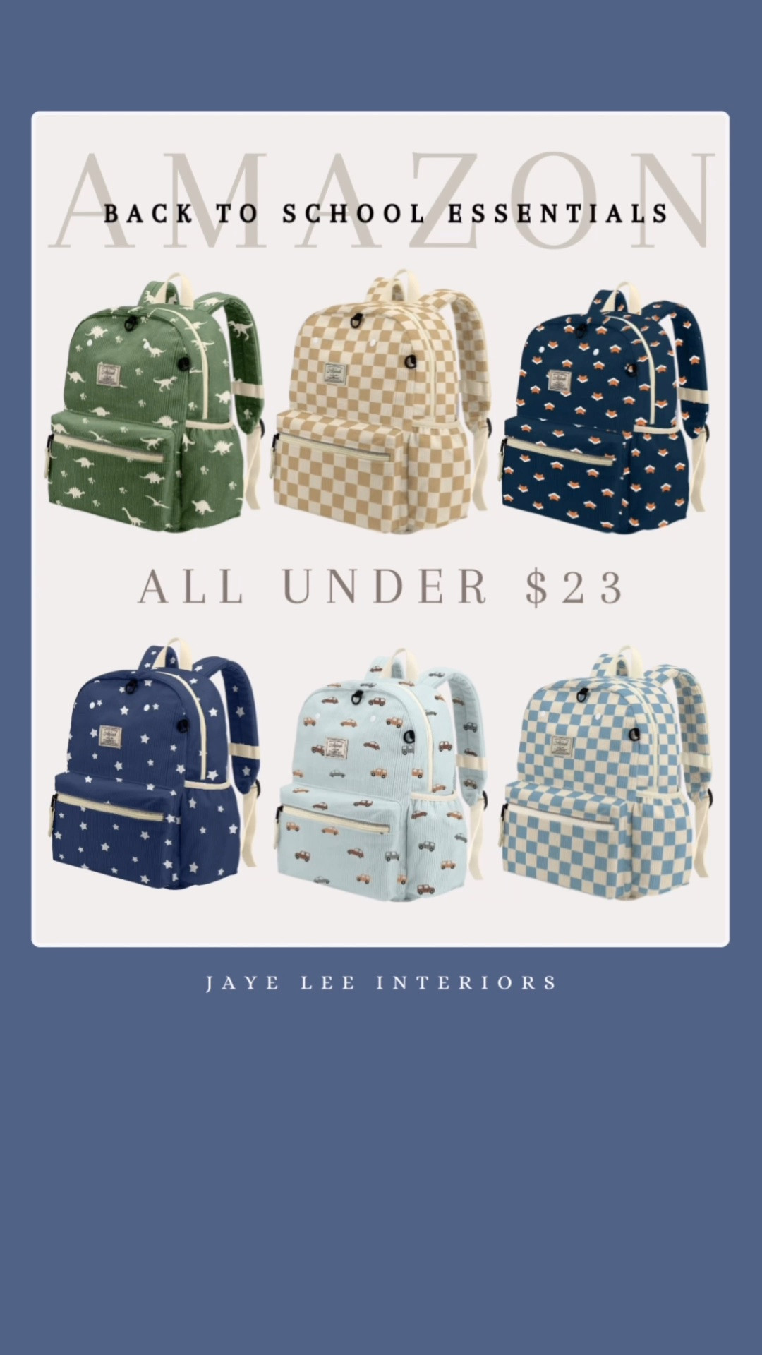 We LOVE these backpacks! So affordable, so adorable, and they come with all the essential bells and whistles! They look like a boutique Rylee + Cru style, but on an Amazon budget! 
Back to school, boys backpack, girls backpack, kindergarten, preschool, school supplies, toddler backpacks, kid’s backpack

#LTKmomlife #LTKKids #LTKTravel