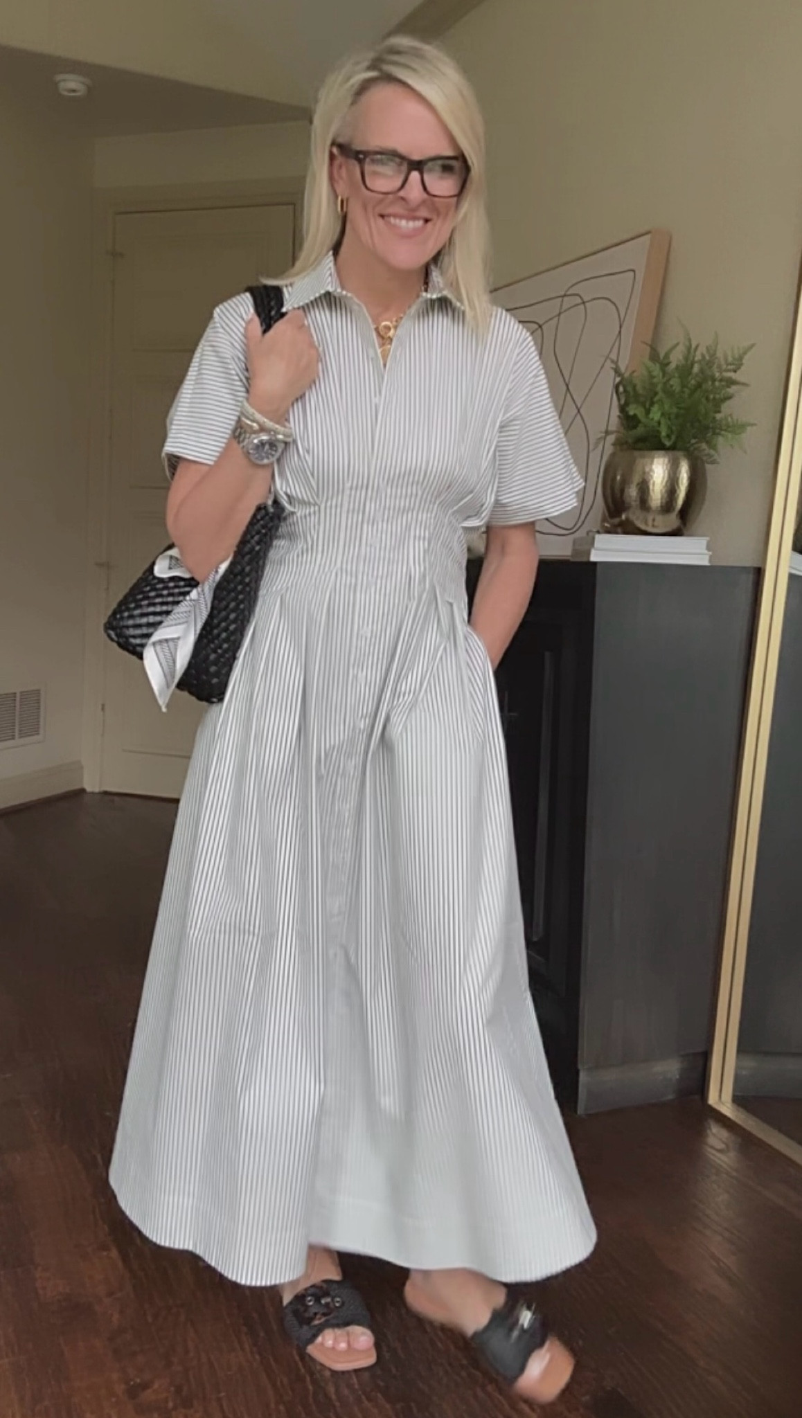 This dress 🙌🏼 literally perfect.  So flattering. Pockets. 
Great fabric!! 

I sized down one size to an XS 

has sold out twice and now in preorder   Worth it!!!

Anthropologie resort wear, vacation dress 

#LTKtravel #LTKstyletip #LTKover40