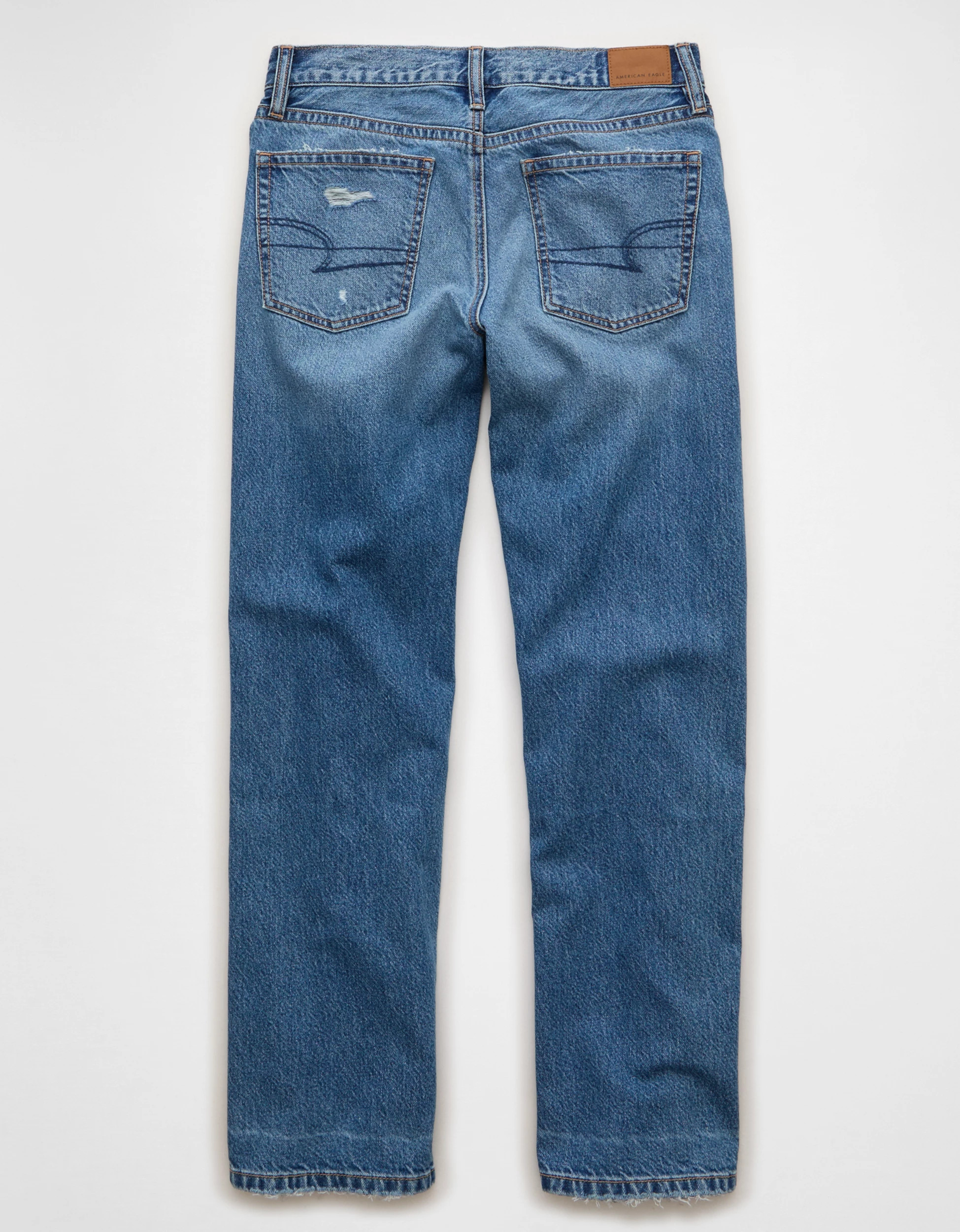 AE Low-Rise Classic Straight Jean | American Eagle Outfitters (US & CA)
