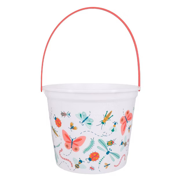 Jumbo Plastic Easter Bucket Printed Bugs and Insects - Spritz™ | Target