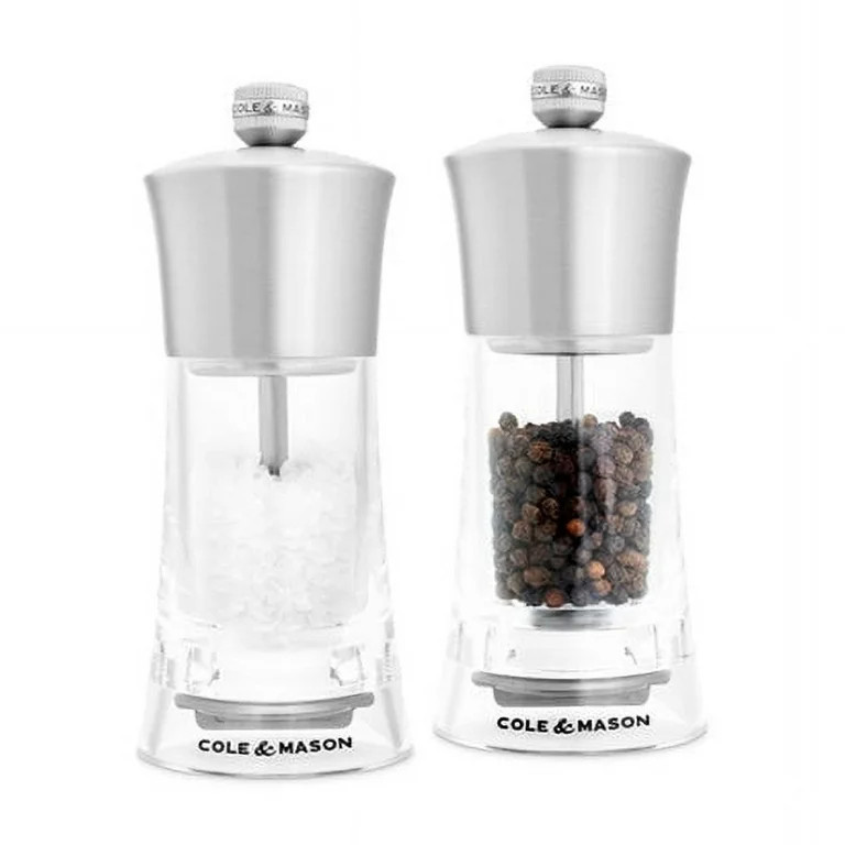Cole & Mason Bromley Acrylic & Stainless Steel Mill 6" Gift Set | Walmart (US)