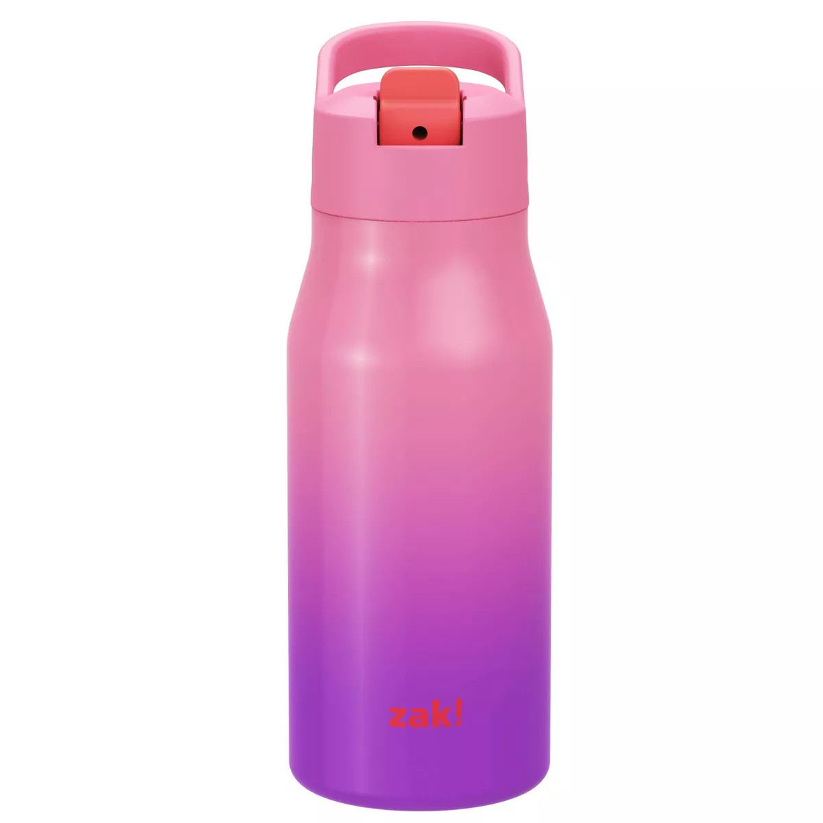 Zak Designs 14oz Double Walled Stainless Steel Tranquility Straw Water Bottle | Target