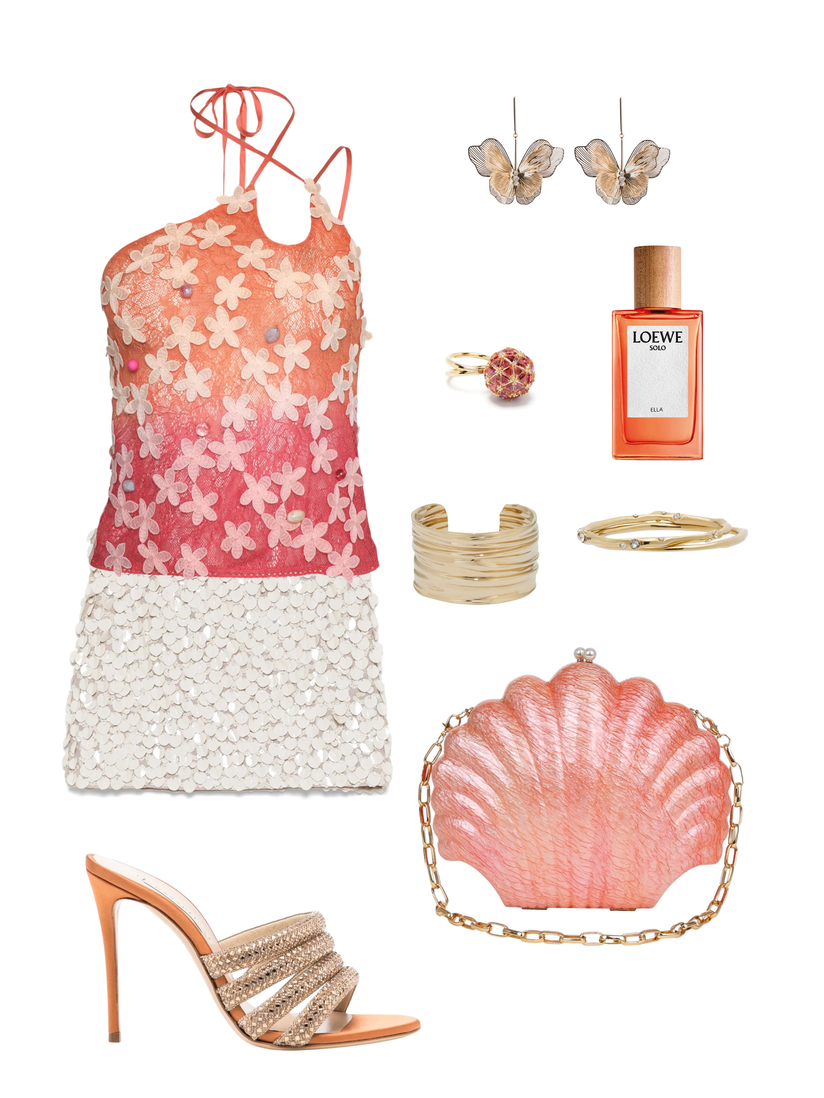 ootd, vacation outfit idea, ibiza outfit, sequin skirt, sequin top, orange outfit, summer outfit idea, holiday outfit idea 

 #LTKSeasonal #LTKParties #LTKStyleTip