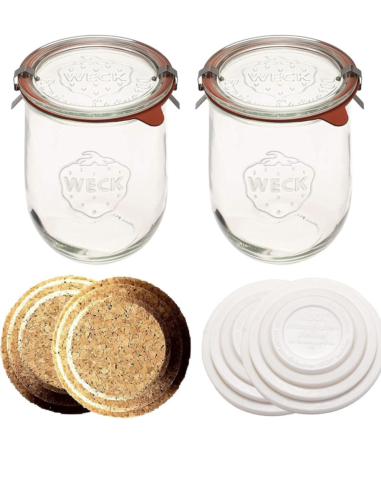 Weck jars for sourdough starter, canning, meal prepping, or food storage 😍

#LTKFindsUnder50 #LTKFindsUnder100 #LTKHome