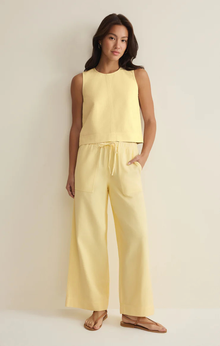 Daycation Twill Wide Leg Utility Pant | Z Supply
