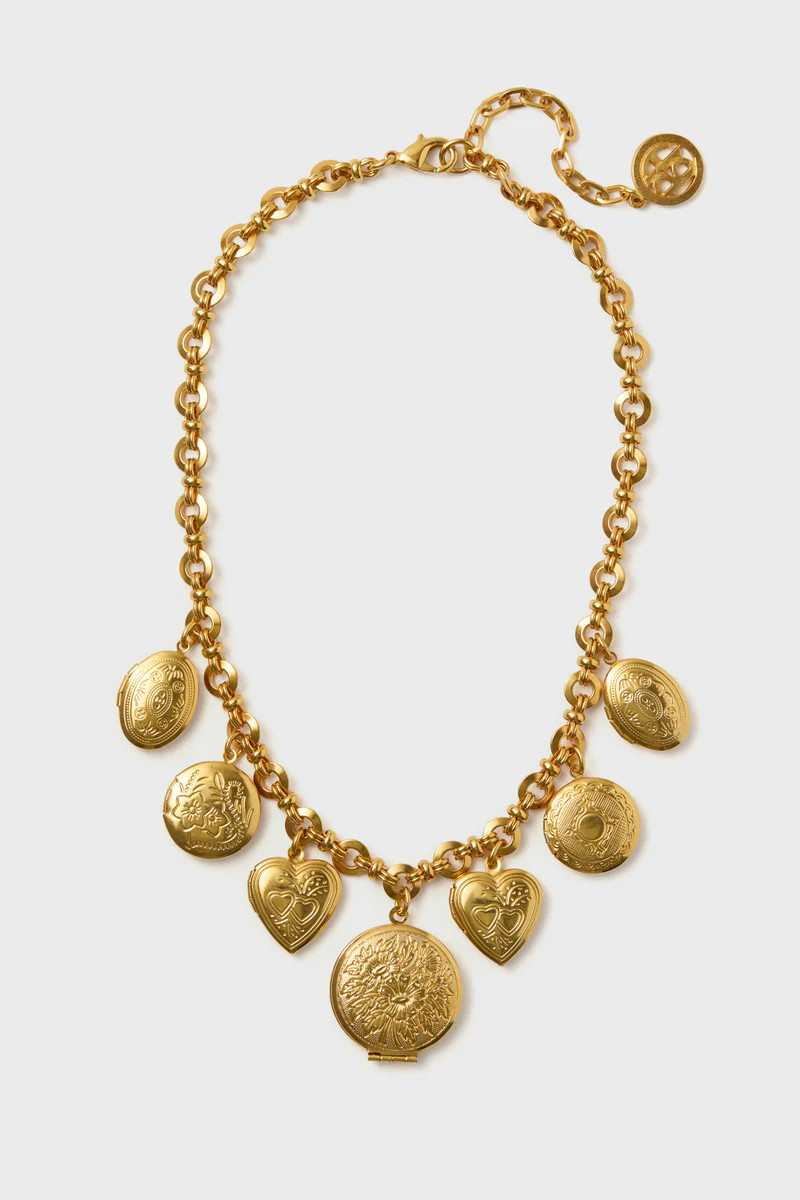 Gold Locket Necklace | Tuckernuck (US)
