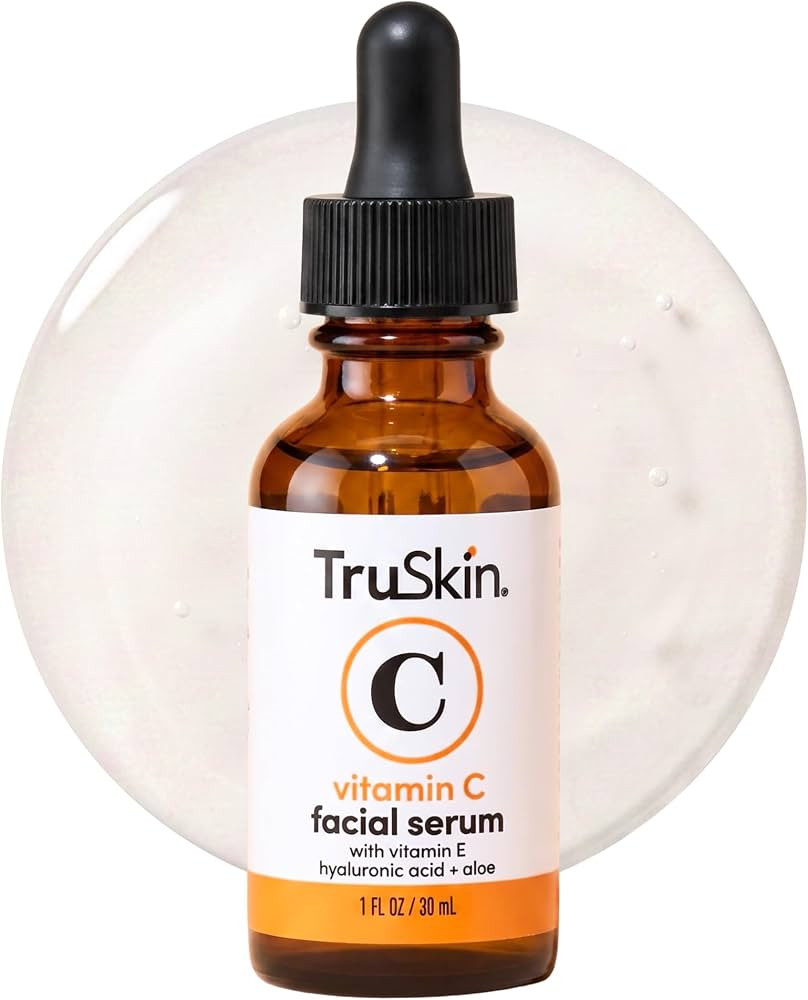 TruSkin Brightening Vitamin C Serum for Face with Hyaluronic Acid, 1 fl oz | Amazon (US)