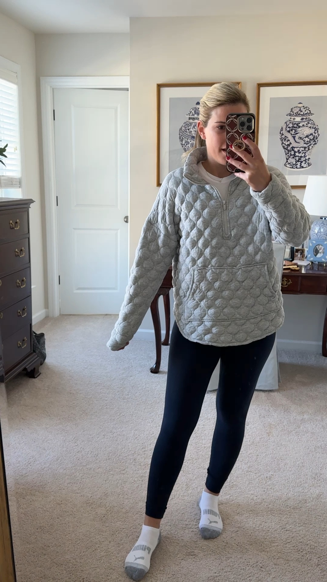 Gapfit store jacquard pullover