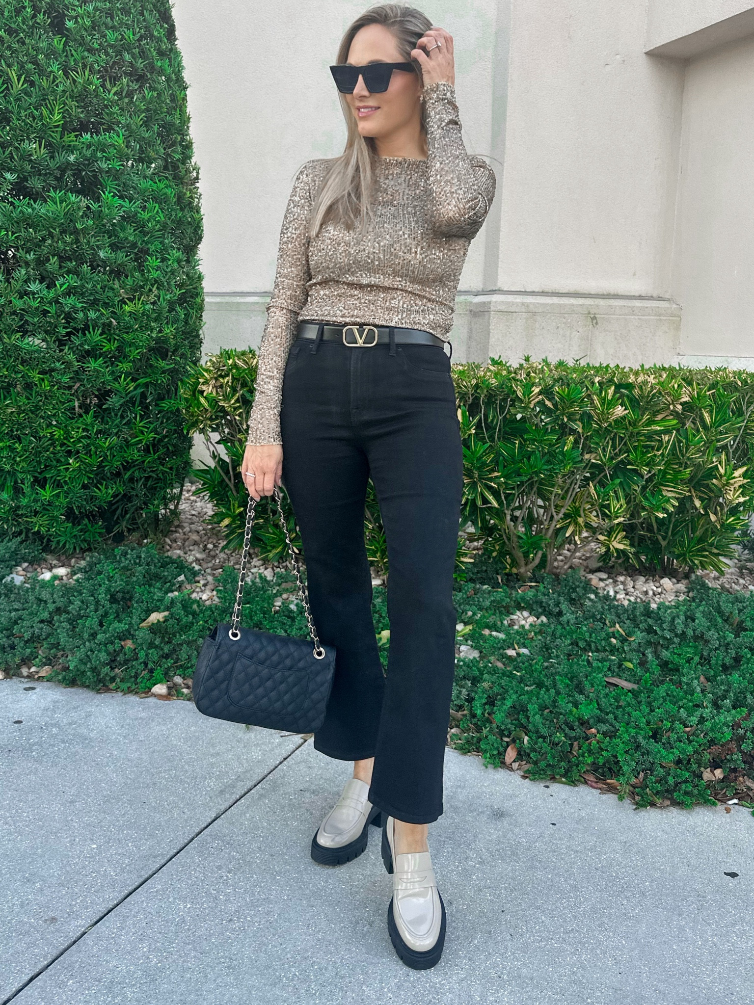 Sequin to ring, small perfect holiday top perfect holiday outfit

#LTKsalealert #LTKfindsunder50 #LTKHoliday