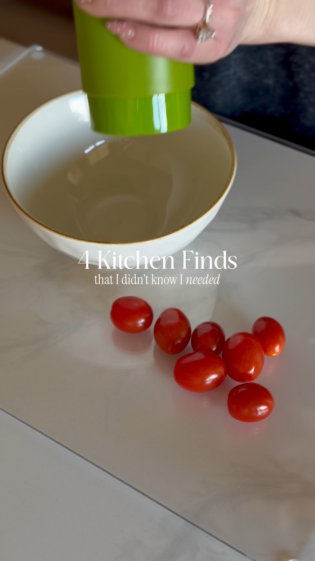 4 multi-use kitchen finds that actually cut my prep time 👏🏻

This holder saves my fingers (onions, meat, lemons…basically anything I slice), a fruit & veggie quarter slicer, a 2-in-1 oil dispenser (pour + mist), and a washing bowl that doubles as a strainer

#kitchenfinds #kitchenmusthaves#kitchenhacks

#LTKHome #LTKSaleAlert