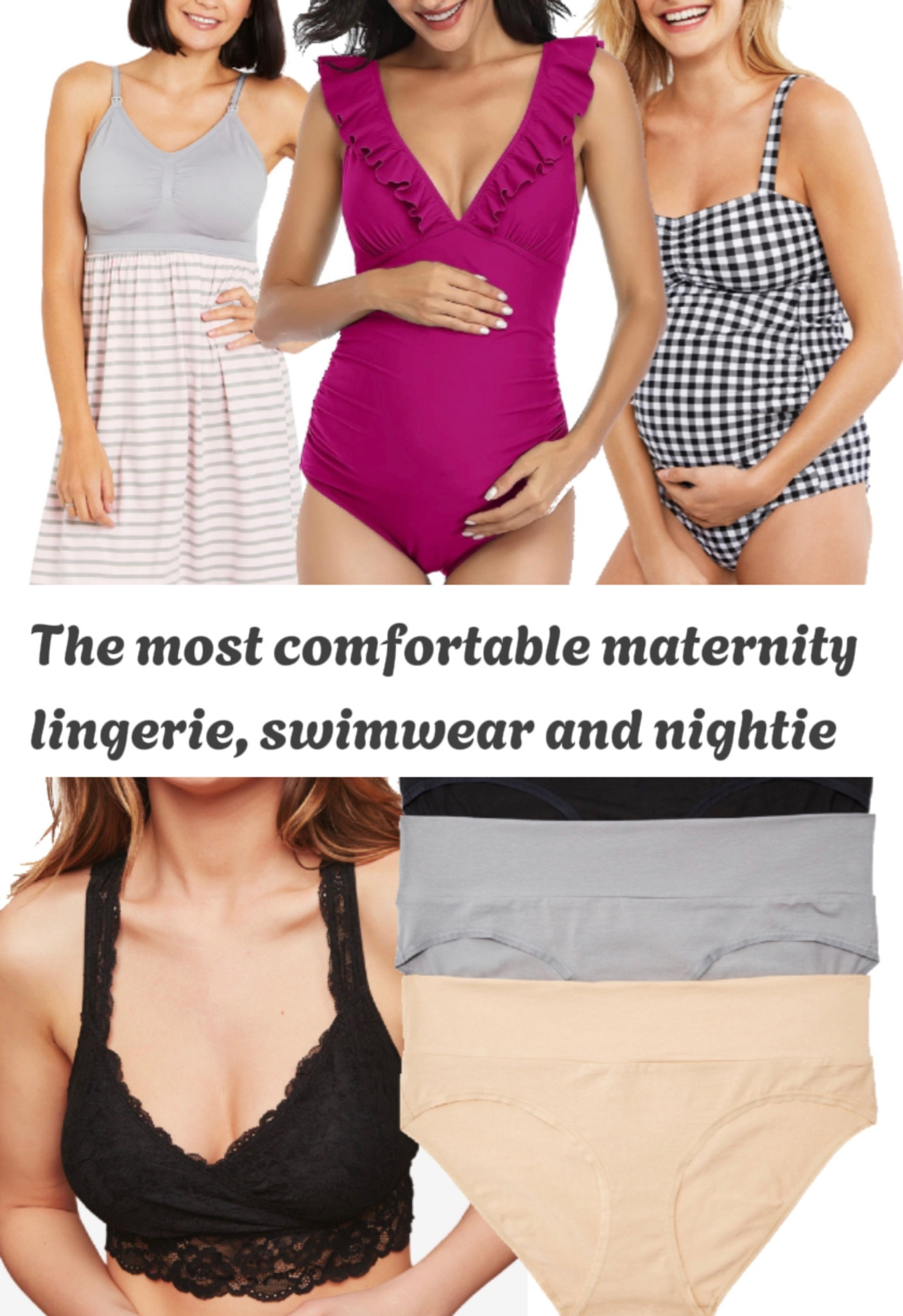The most comfortable maternity lingerie, swimwear and nightie🤰

#LTKGiftGuide #LTKbump #LTKhome
