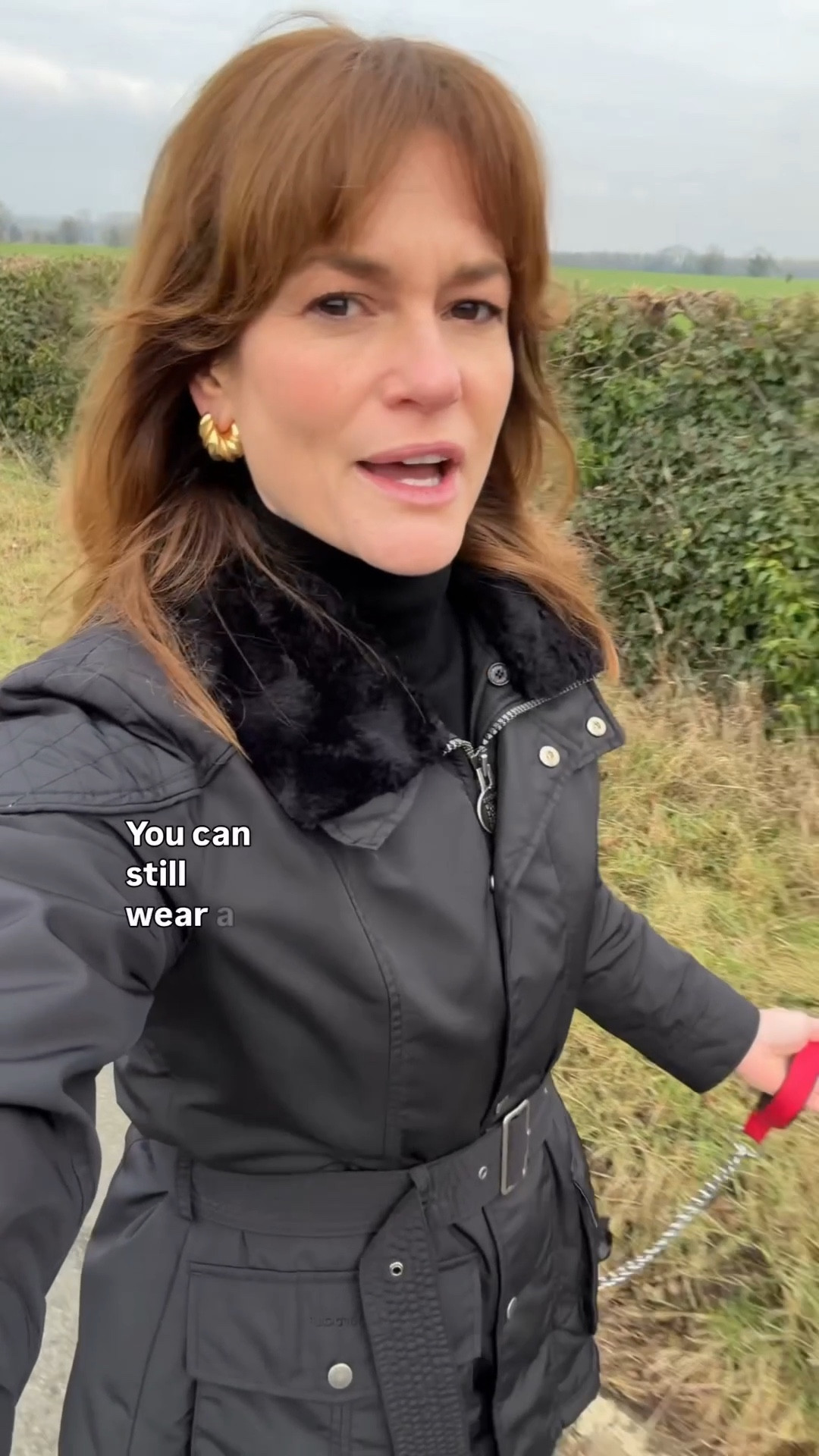 Dog walking outfit
Barbour jacket size 12
Contour trousers size 10
Fleece lined wellies 


#LTKstyletip #LTKwinter #LTKuk